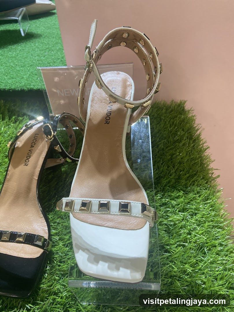 Studded Heels Display
