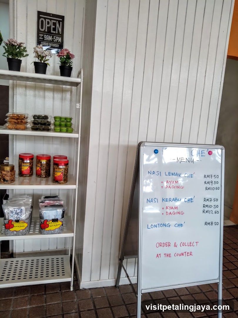 Store Interior Display and Menu Board