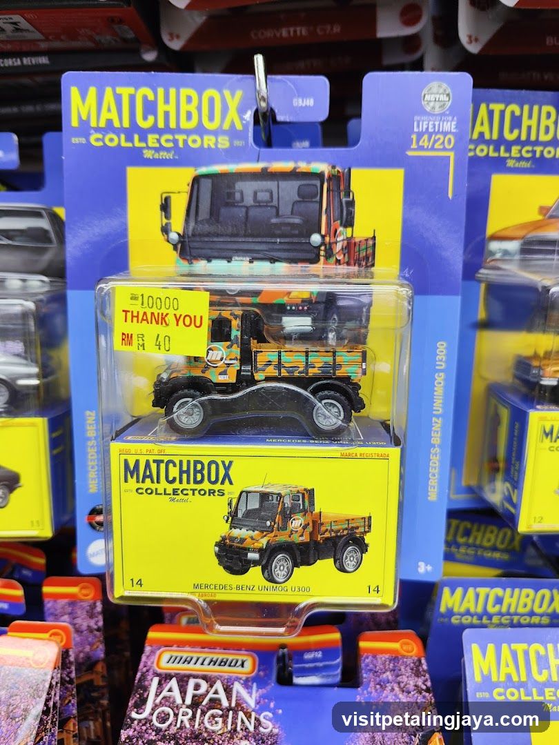Matchbox Toy Display