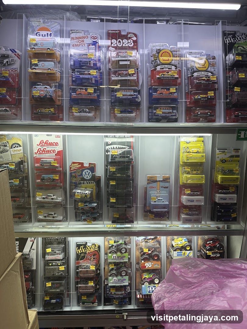 Diecast Car Collection Display