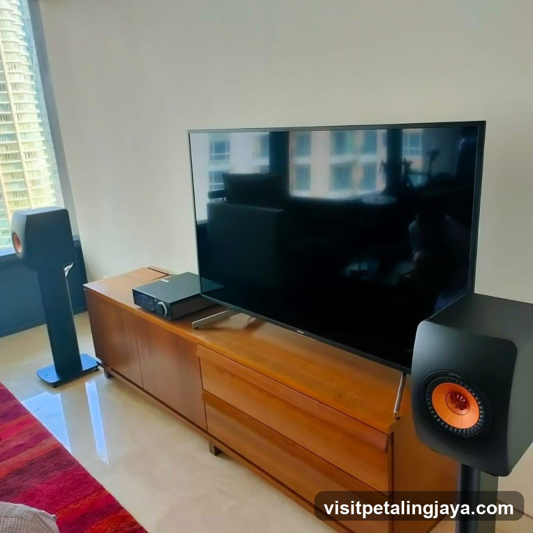 Living Room Entertainment Setup