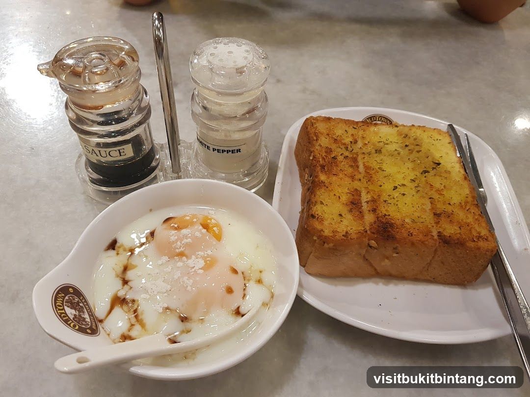 Soft-boiled eggs with toast
