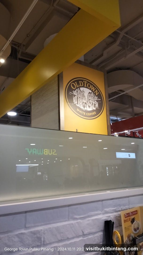 Old Town White Coffee Sign