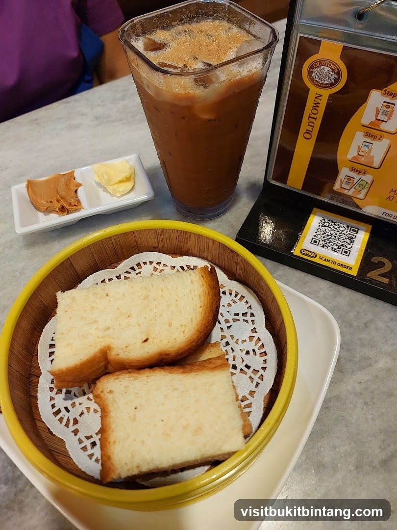Oldtown White Coffee Toast Set