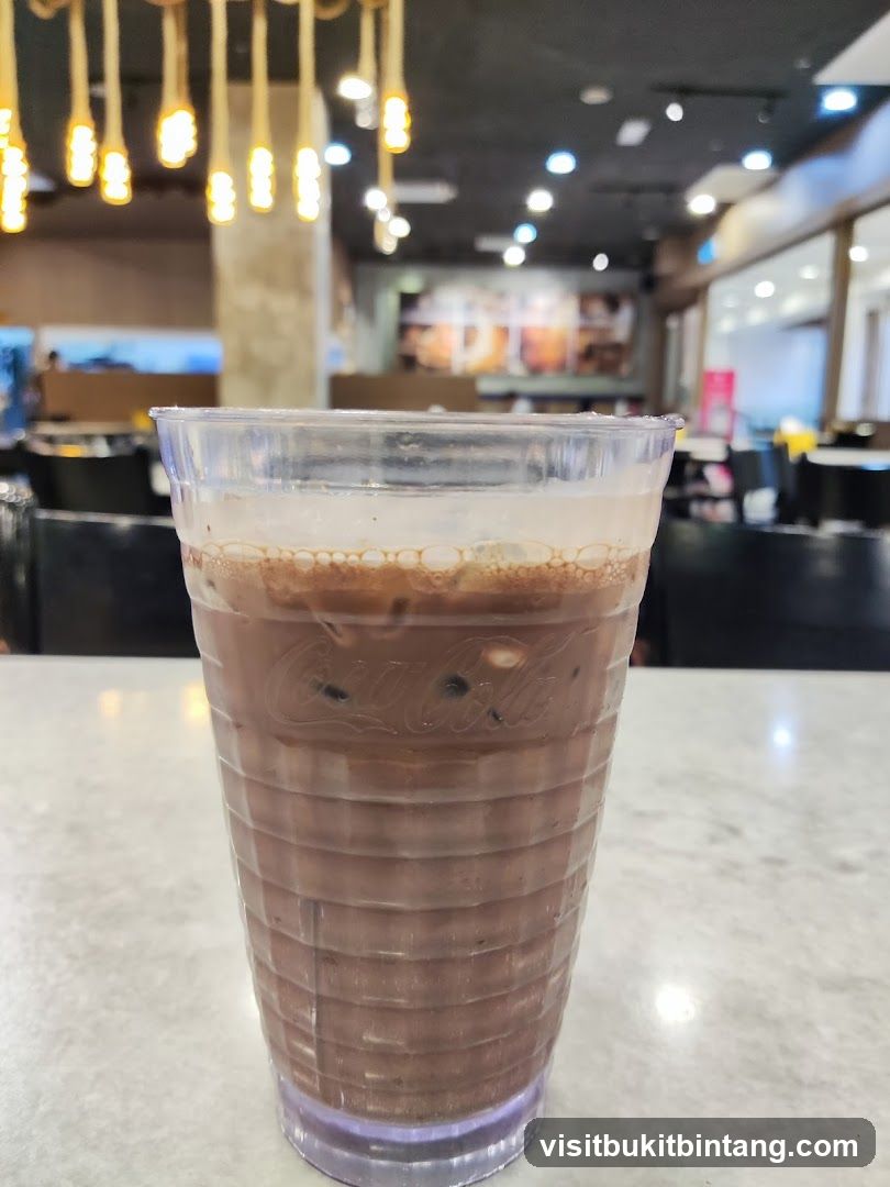 Iced Chocolate Drink