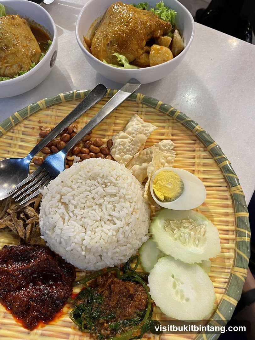 Nasi Lemak Platter