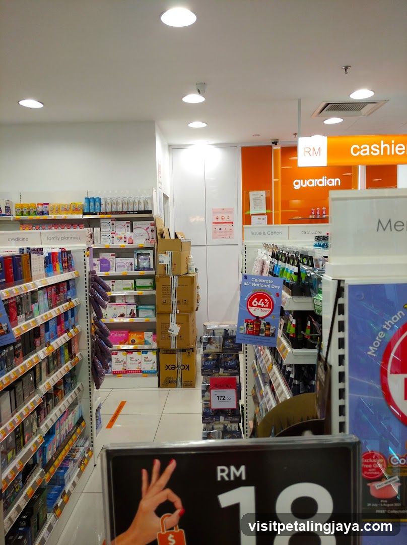 Pharmacy Interior Aisle View