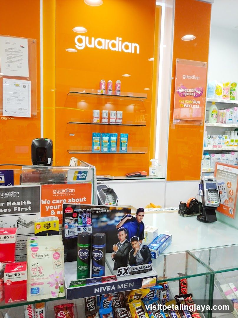 Guardian Pharmacy Interior Display