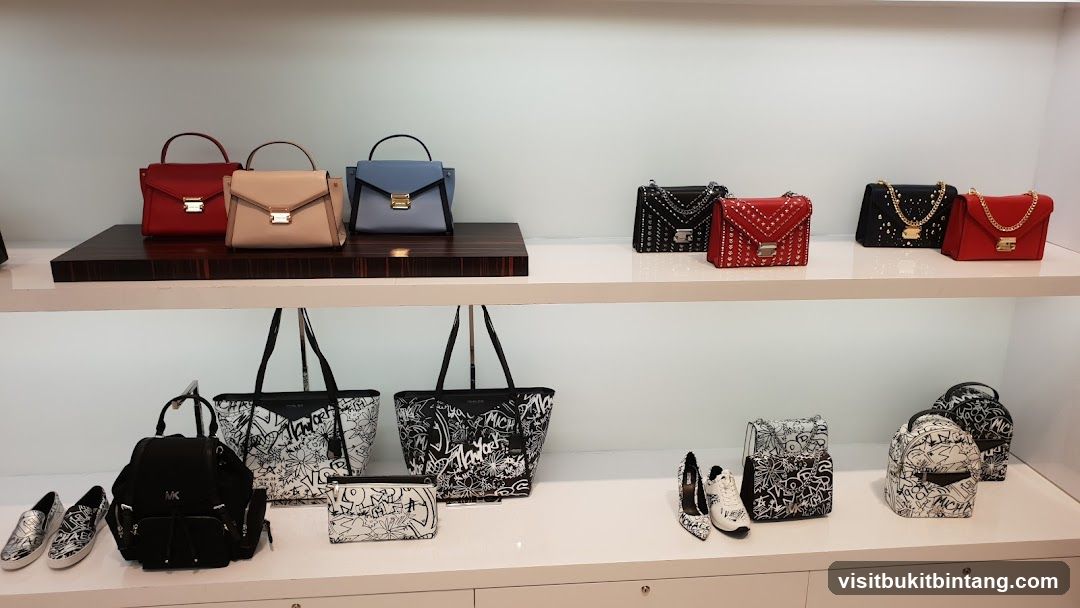 Handbags and Shoes Display