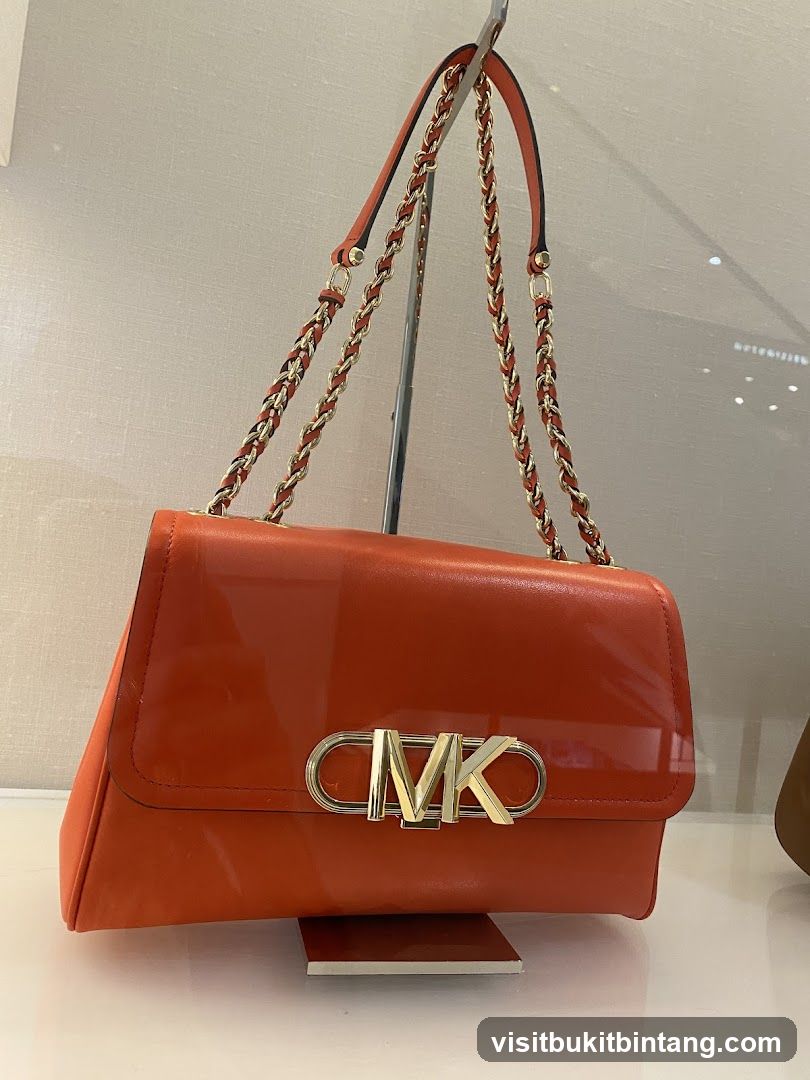 Orange Michael Kors Handbag