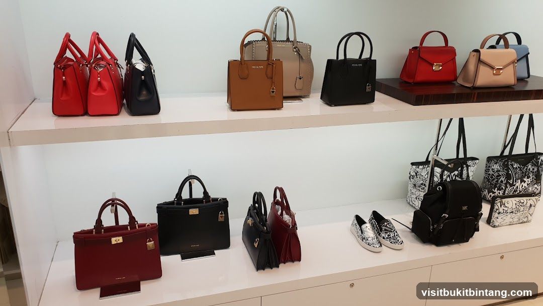 Handbags and Shoes Display