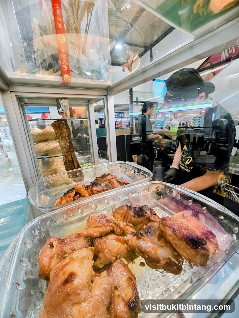 Cooked Meats Display