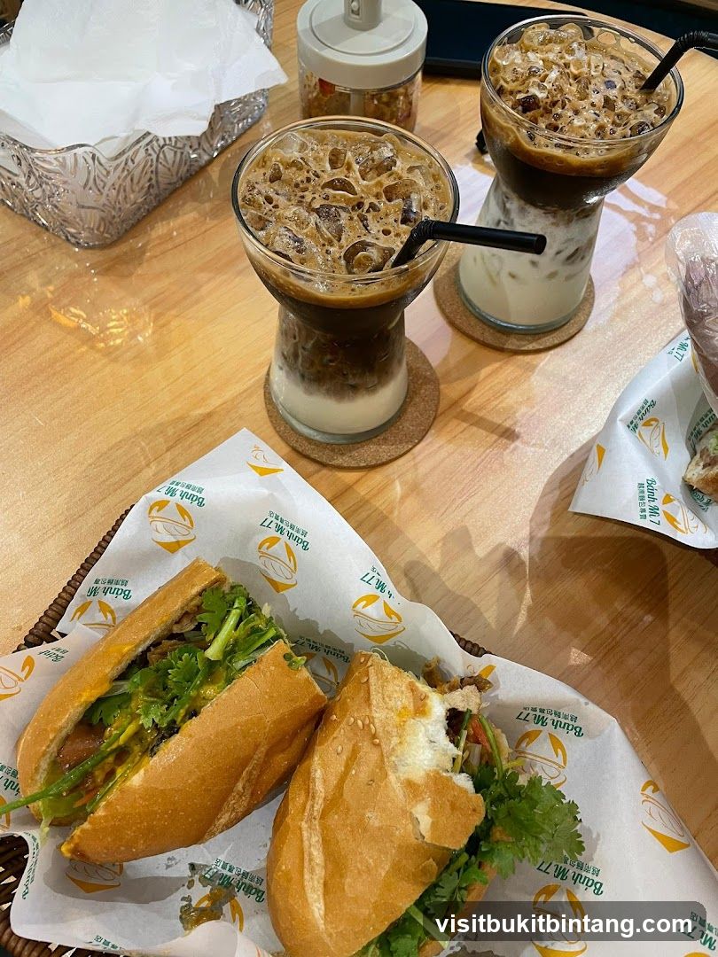 Vietnamese Sandwiches and Coffee