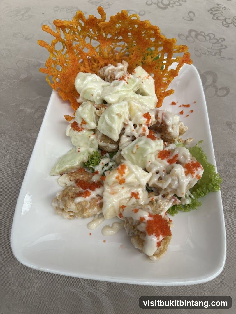 Mayonnaise Shrimp with Crispy Nest