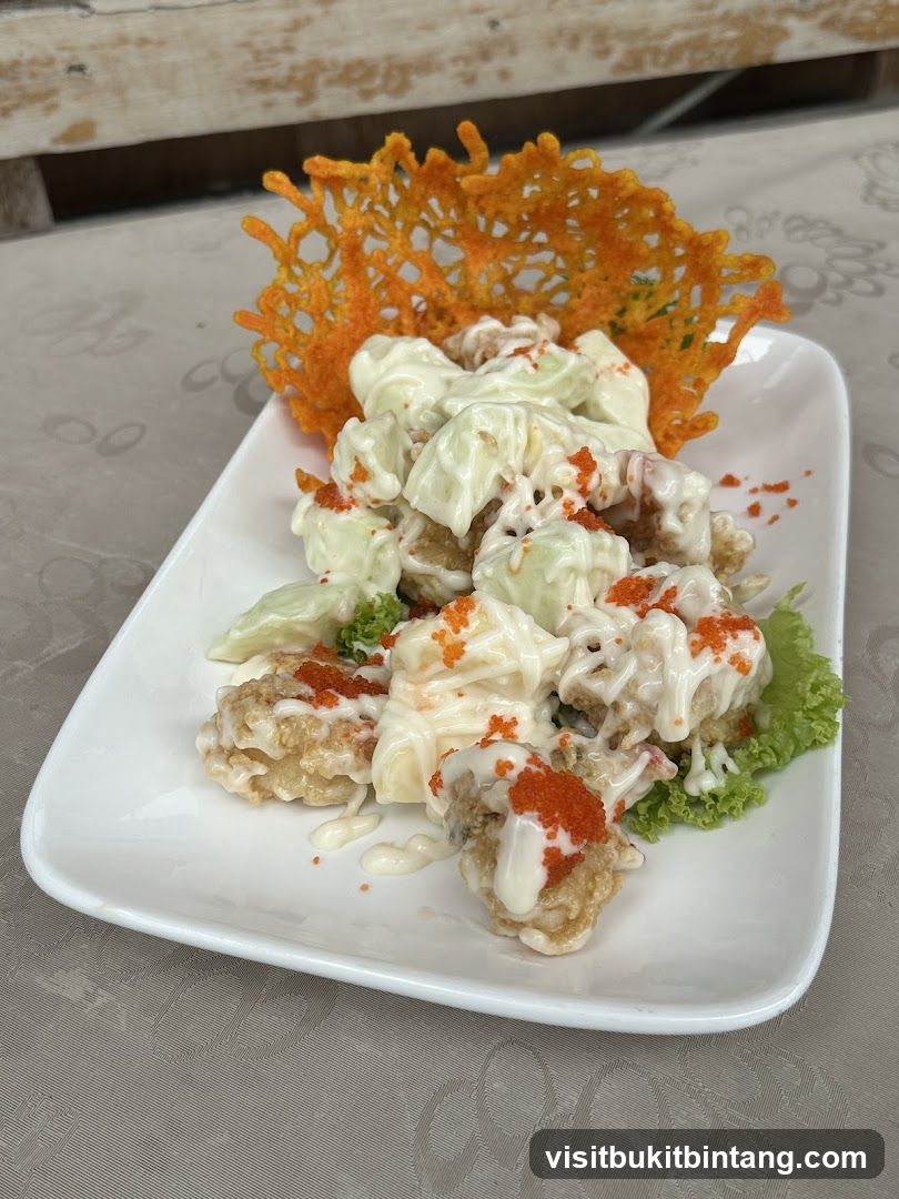 Crispy Shrimp Salad