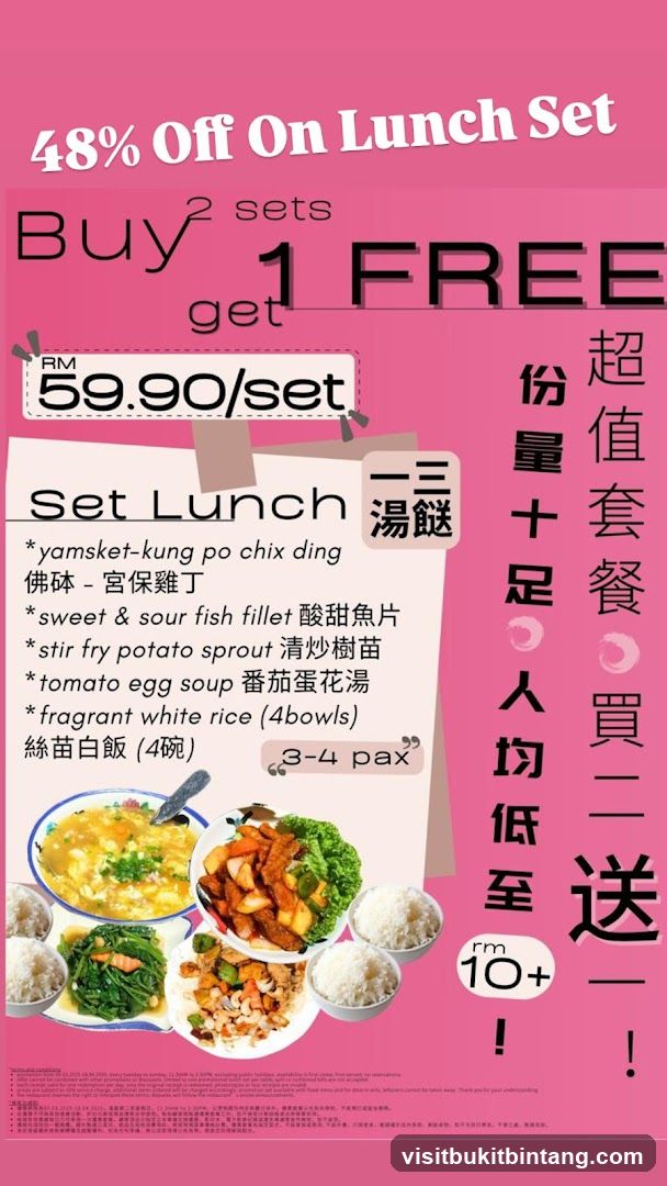 Set Lunch Promotion