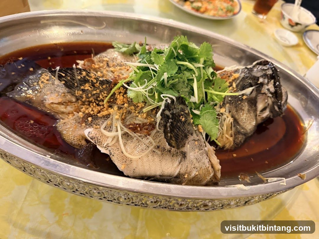 Steamed Fish