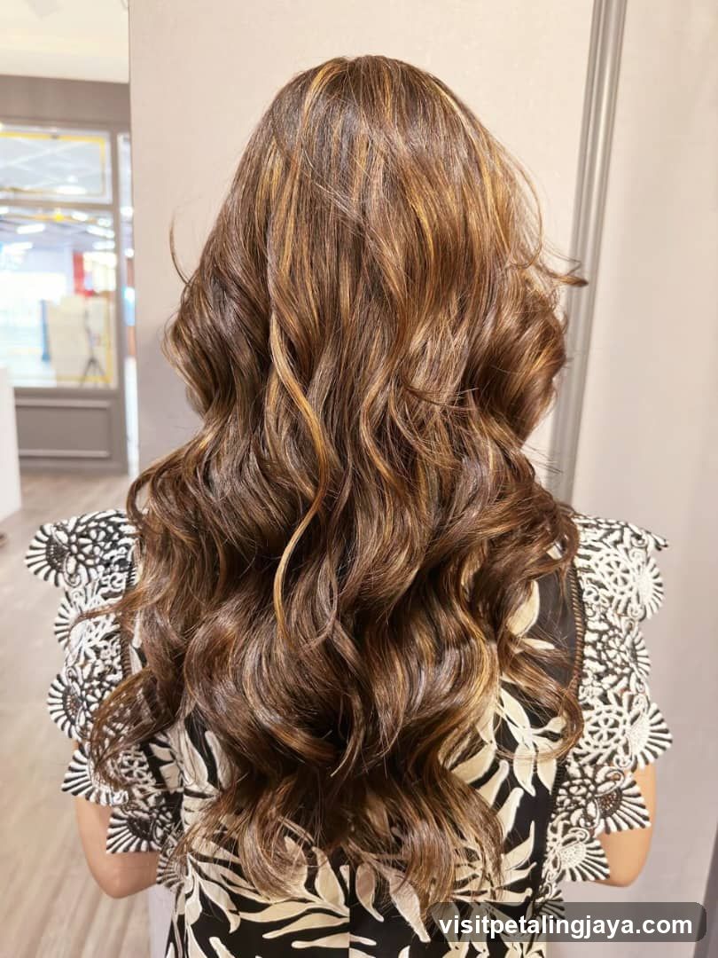 Hair Styling Back View