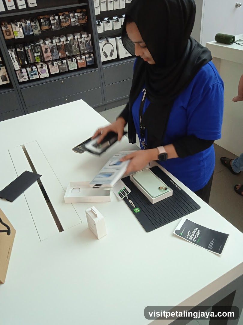 Electronics Store Interior