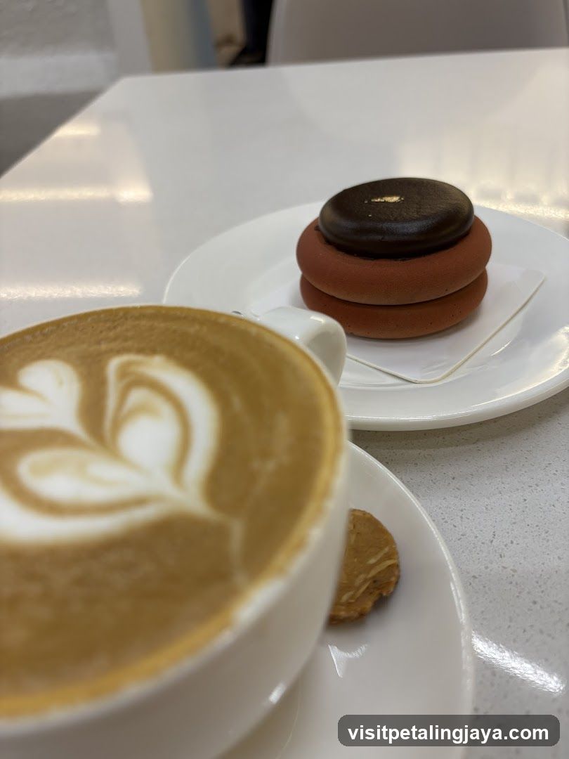 Latte and Pastry