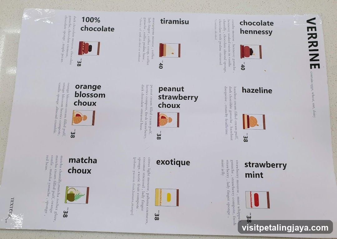 Verrine Menu
