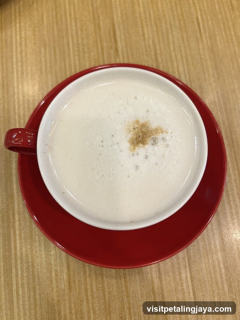 Cup of Coffee with Foam