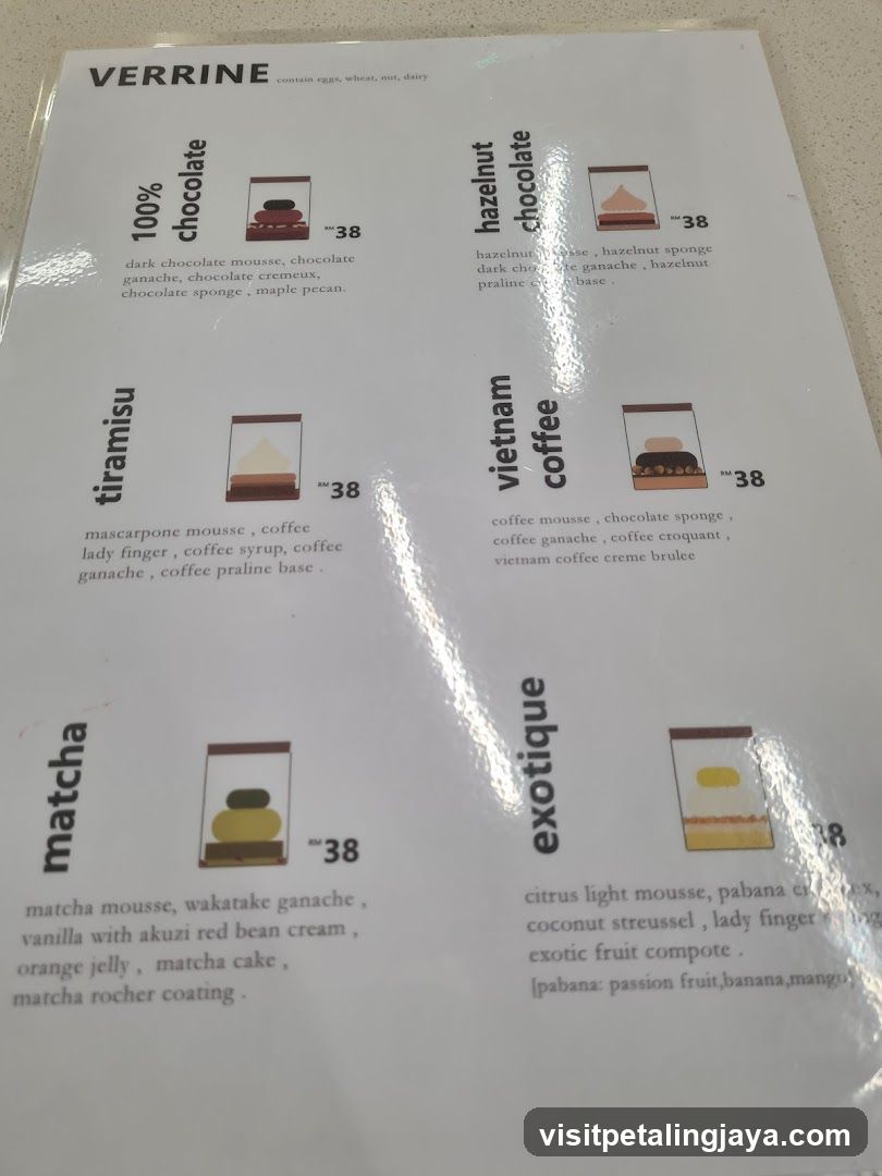 Verrine Menu