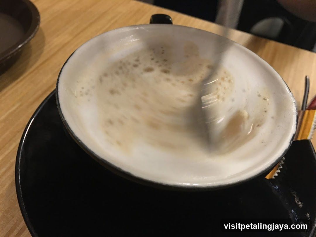 Coffee Cup with Froth
