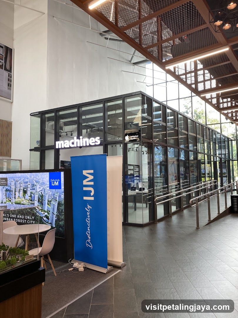 IJM Machines Interior Display