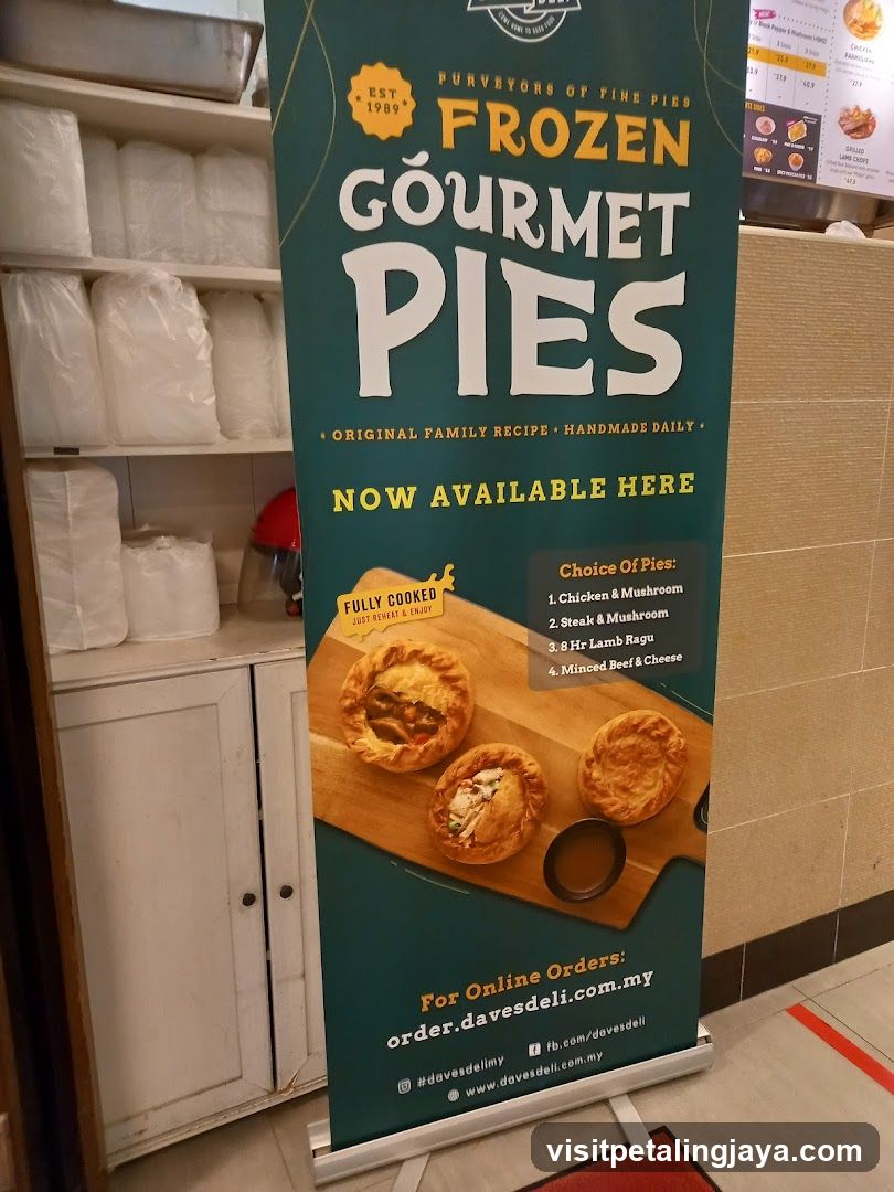 Frozen Gourmet Pies Banner