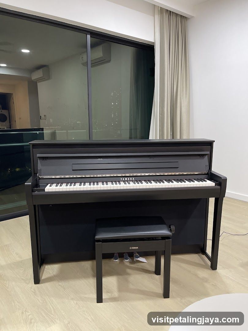 Yamaha Digital Piano in Modern Interior