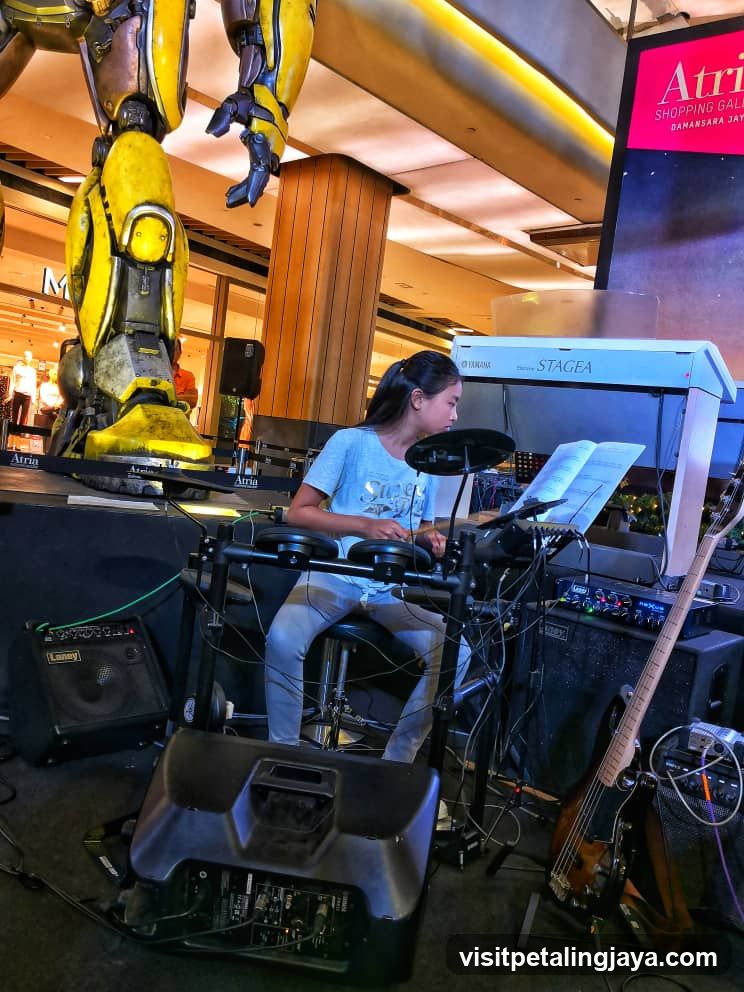 Music Performance at Shopping Mall