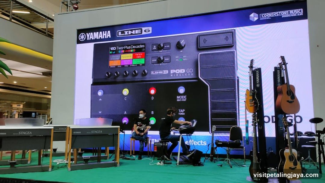 Yamaha Line6 Pod Go Display