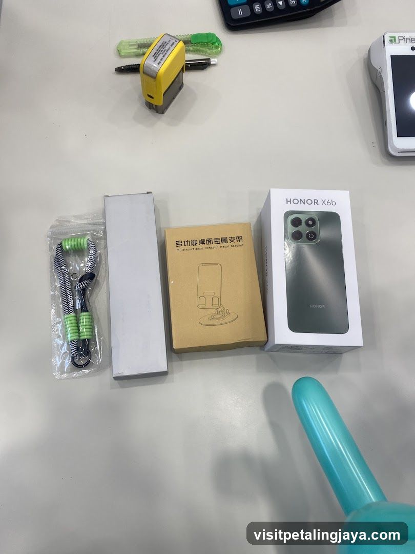 Product Display on Table