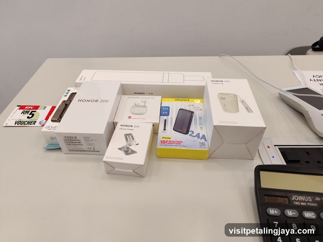 Product Display on Counter