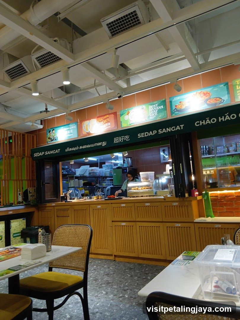 Food Stall Interior View