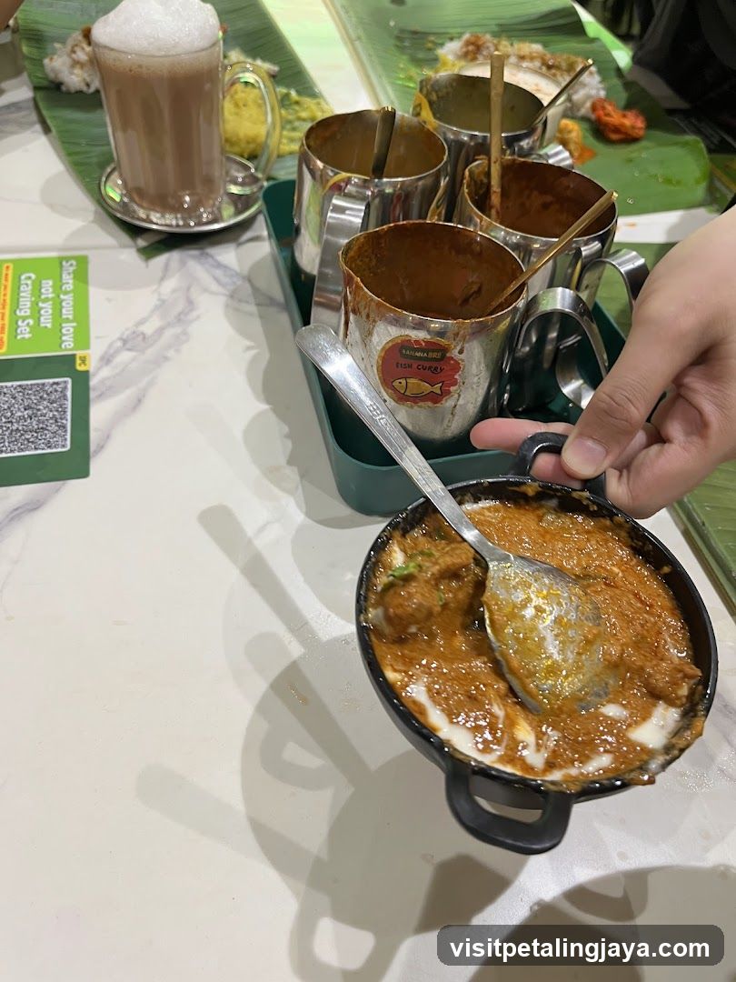 Food Table Setting