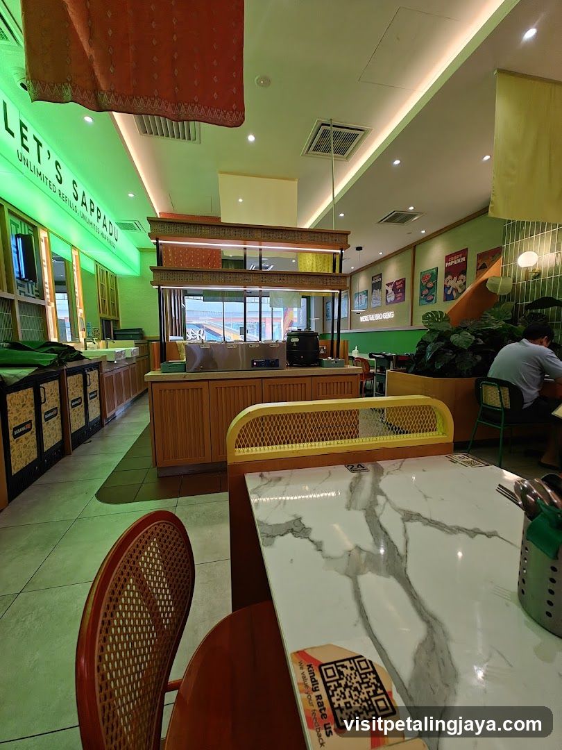 Restaurant Interior with Buffet Area