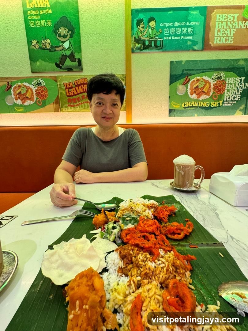 Banana Leaf Rice Meal