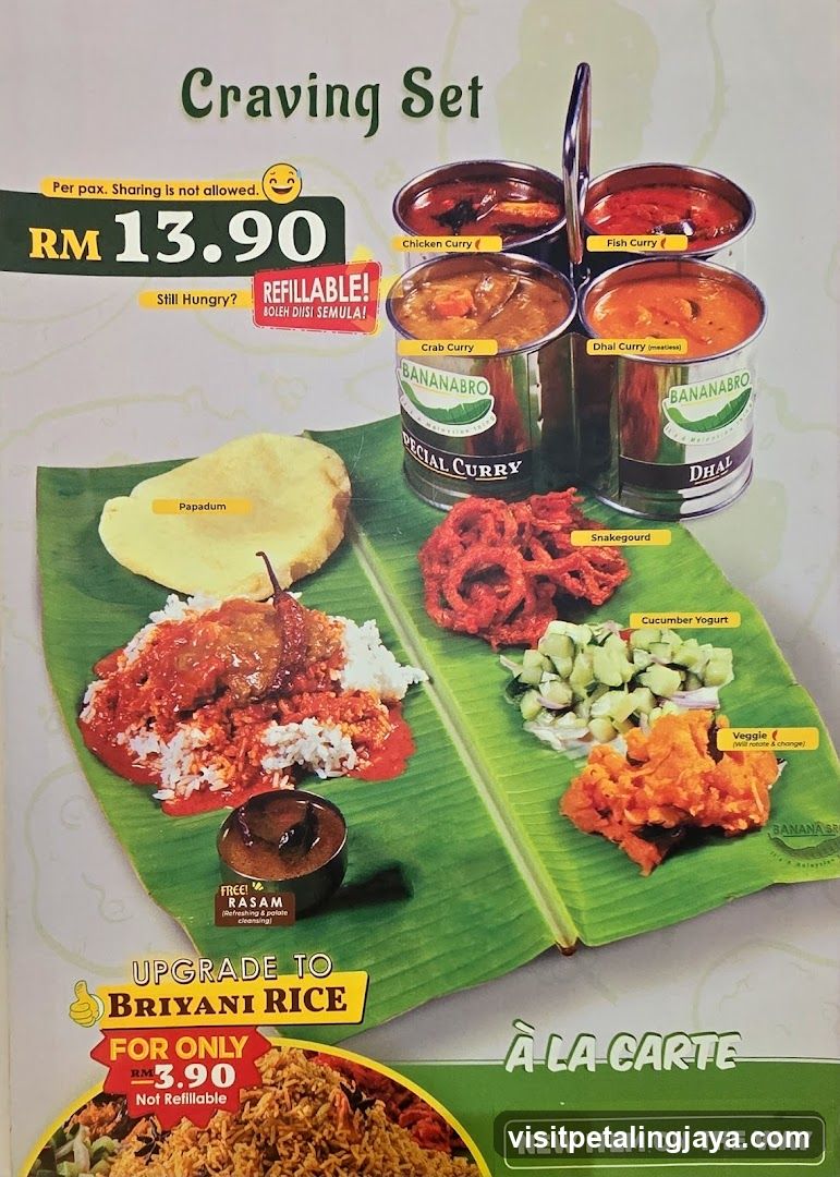 Craving Set Menu