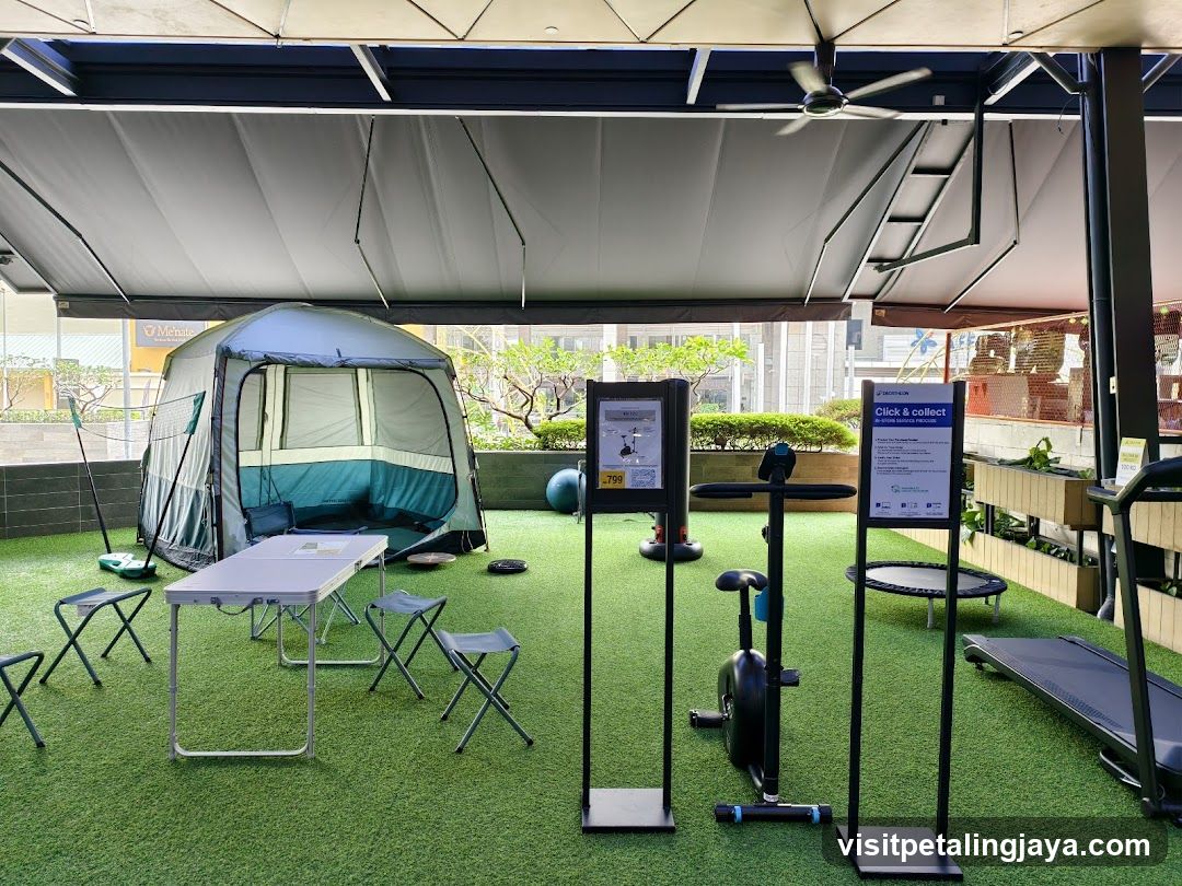 Outdoor Fitness and Camping Area