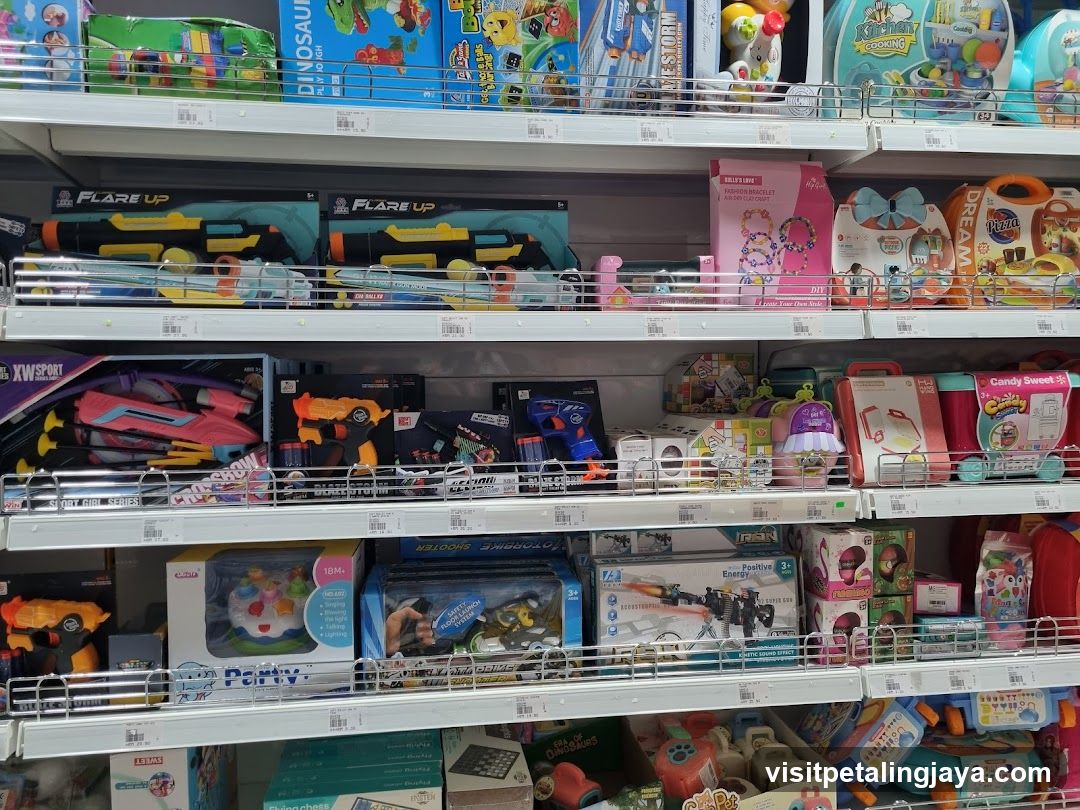 Toy Store Shelf Display