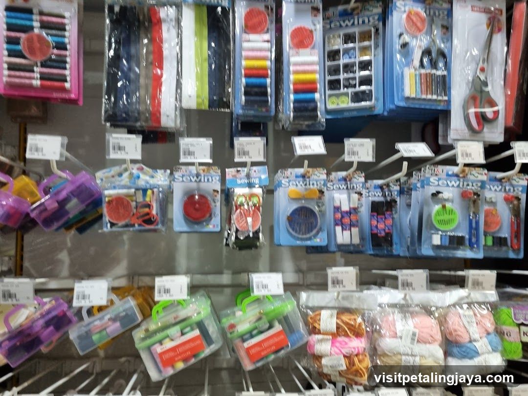 Sewing Supplies Display