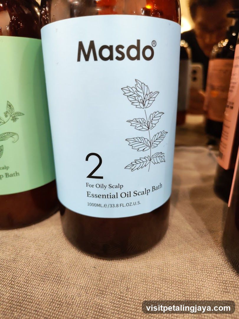 Masdo Essential Oil Scalp Bath