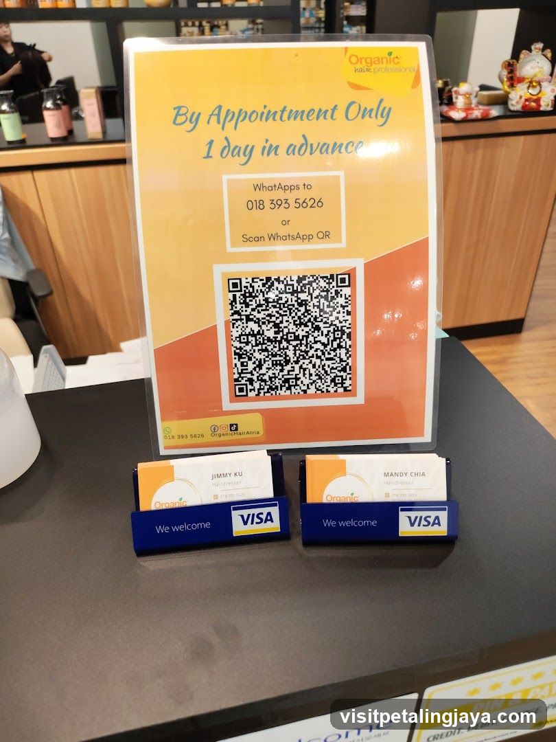 Appointment Sign and Business Cards