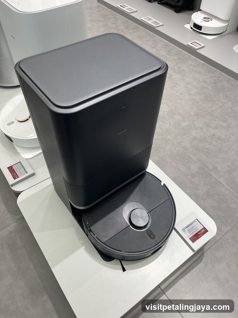 Robot Vacuum Cleaner Display