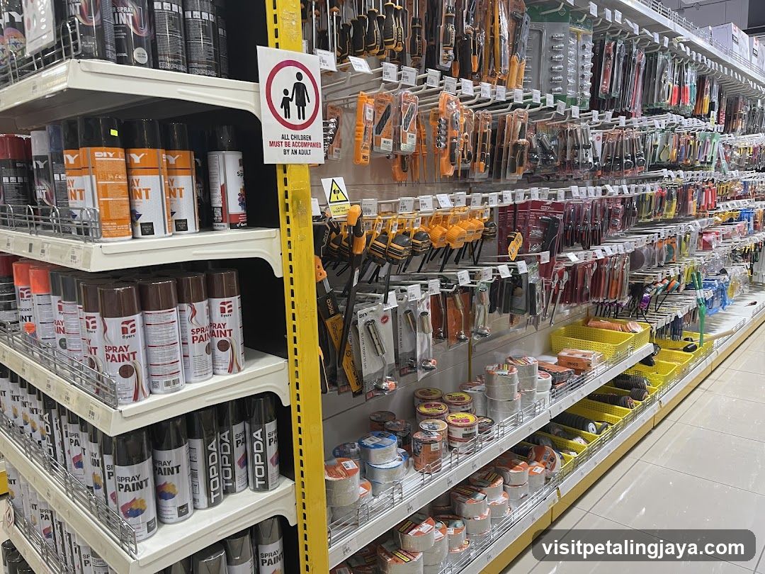 DIY Store Interior