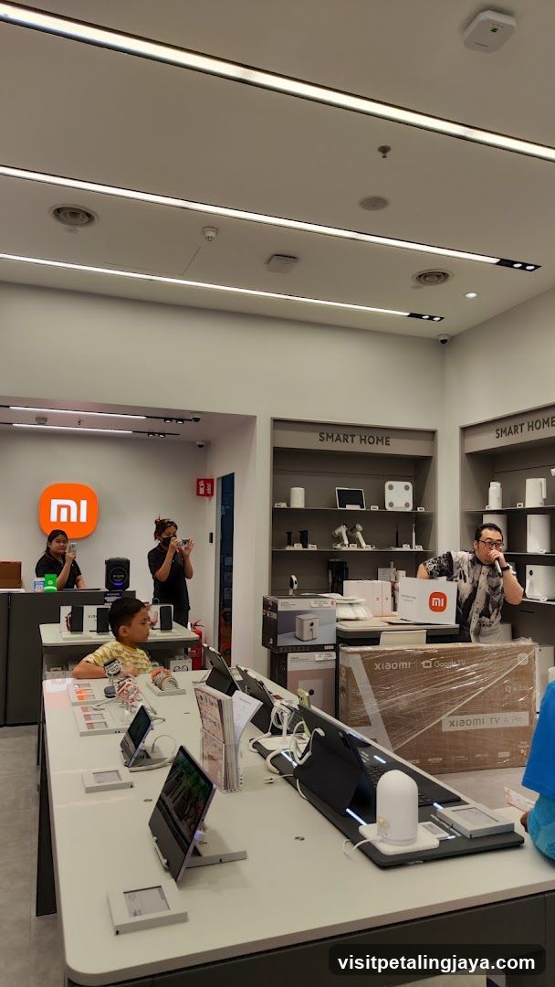 Mall Interior with Xiaomi Store