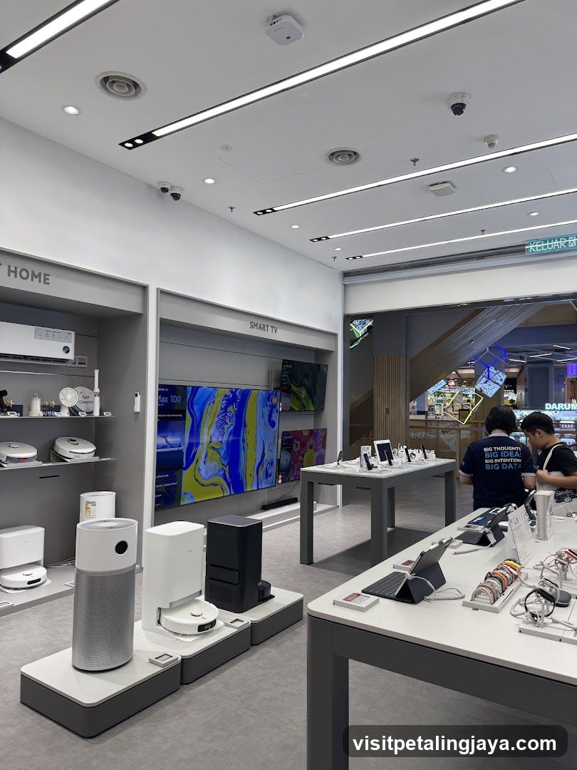 Electronics Store Interior
