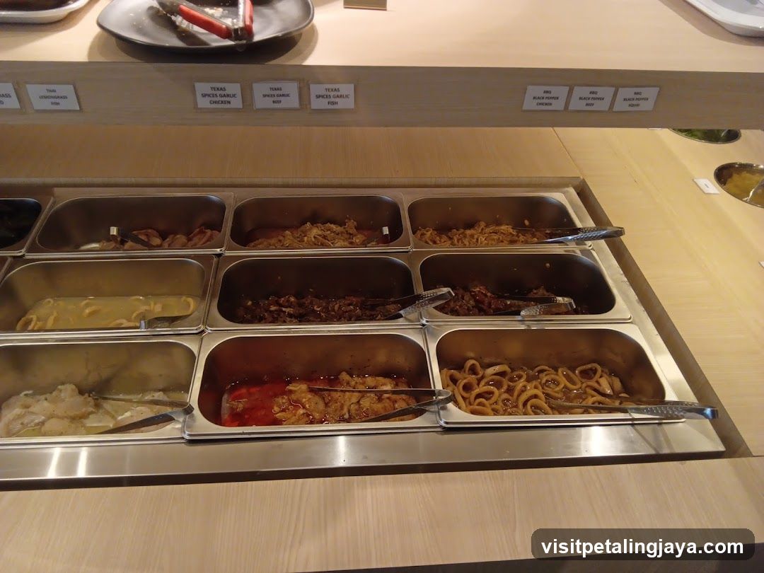 Food Buffet Display